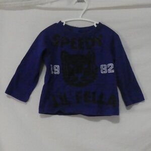 JOE FRESH Baby 18-24 months Speedy 1982 Lil Fella Graphic Long Sleeve Shirt